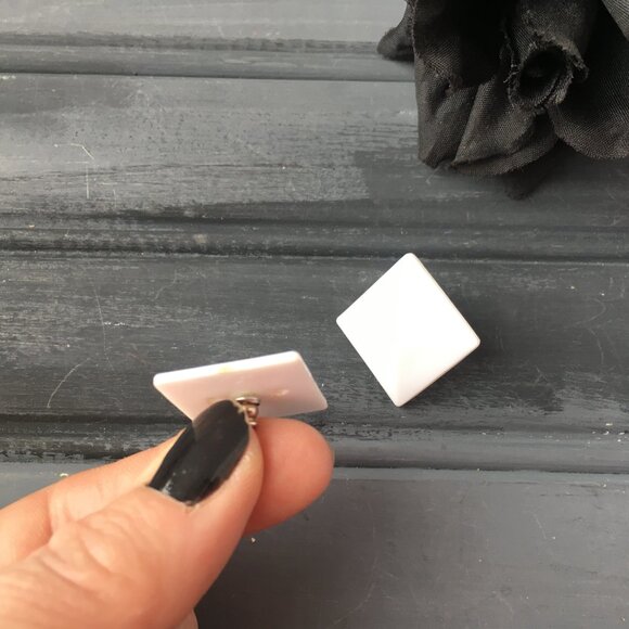 Vintage Square Earring Lot (Lot of 2) - Picture 4 of 8